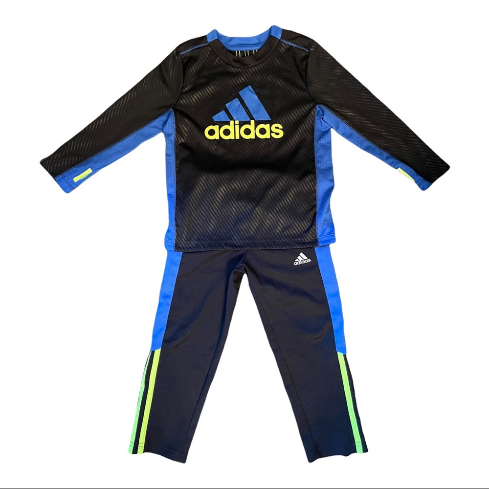 ADIDAS BOYS SET 2 PIECE TODDLER BOY OUTFIT ACTIVEWEAR